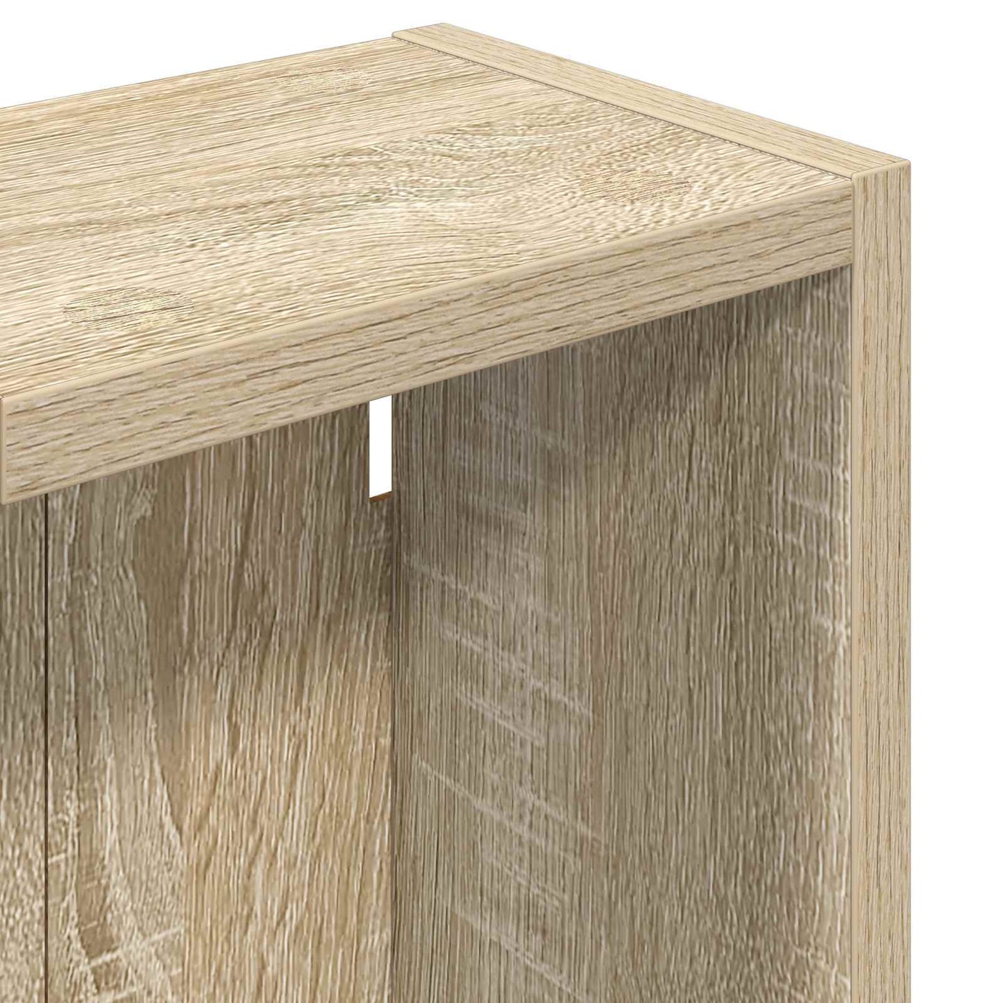 Bathroom Wall Cabinet with Shelf Sonoma Oak 20 x 14 x 70 cm