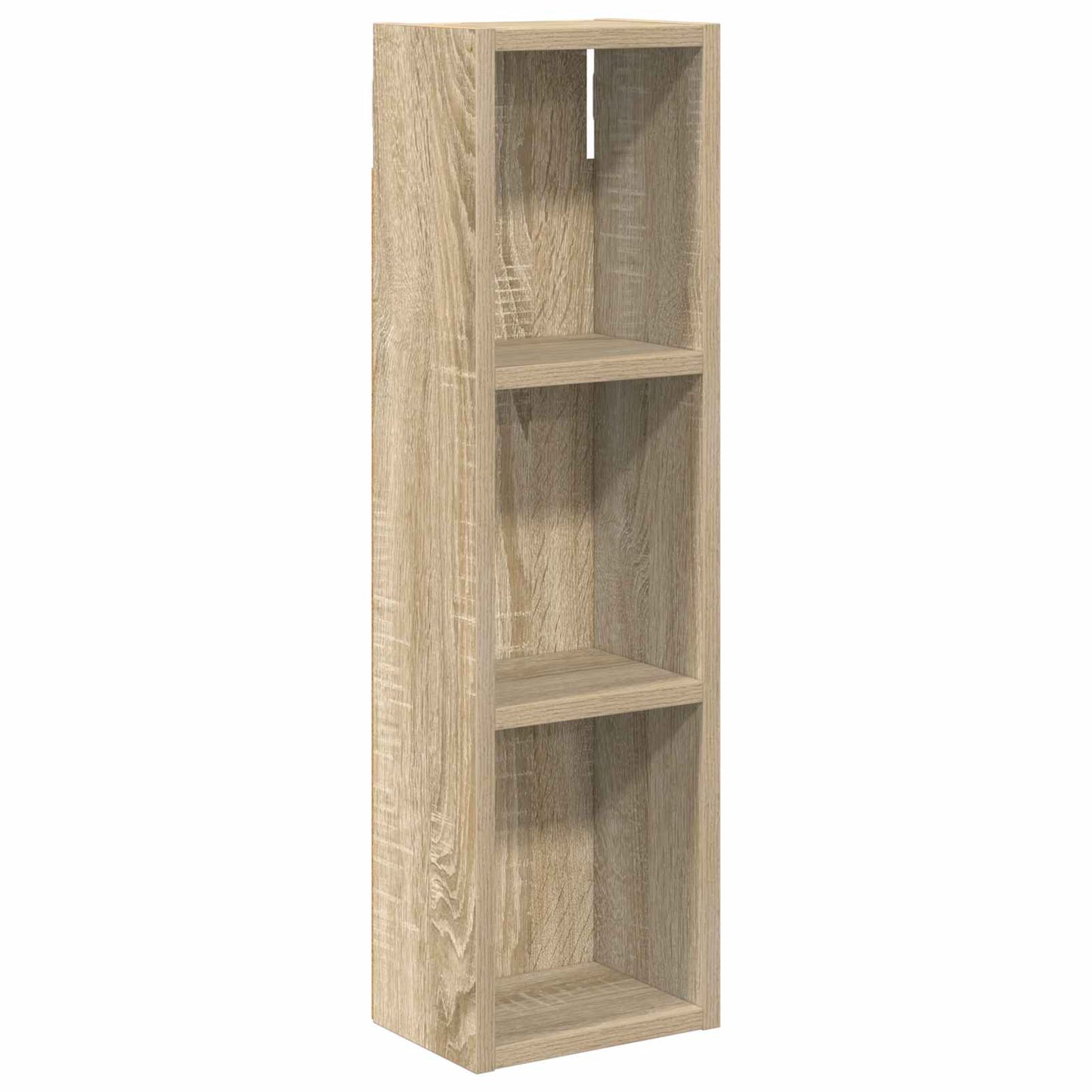 Bathroom Wall Cabinet with Shelf Sonoma Oak 20 x 14 x 70 cm