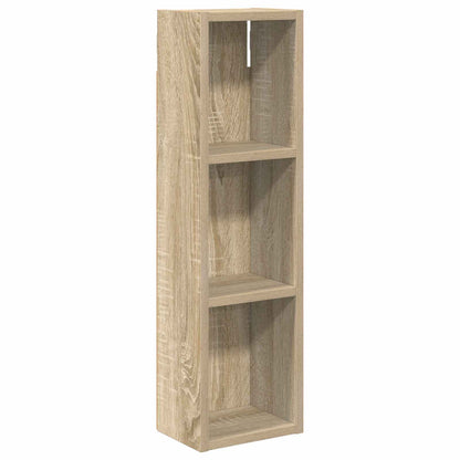 Bathroom Wall Cabinet with Shelf Sonoma Oak 20 x 14 x 70 cm