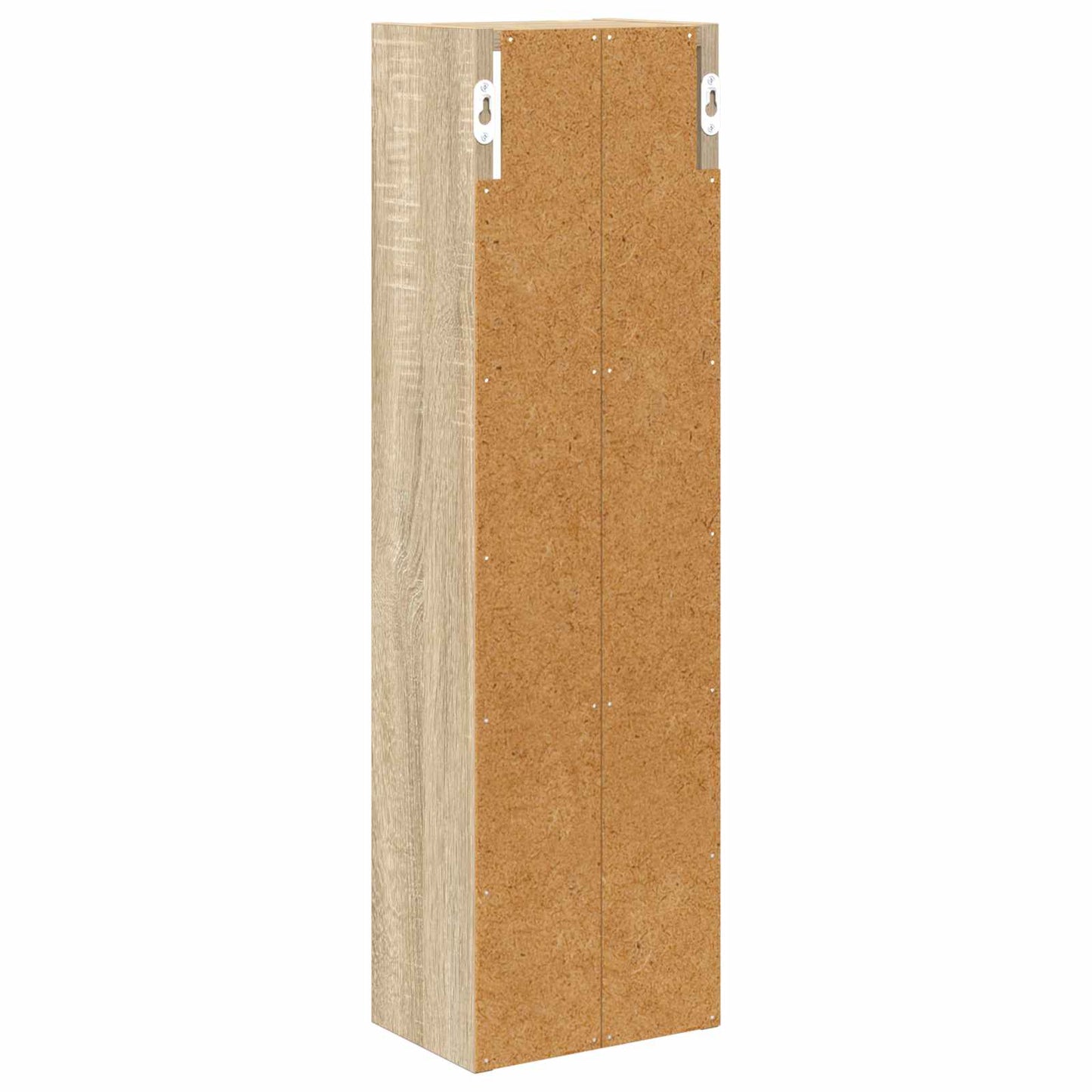 Bathroom Wall Cabinet with Shelf Sonoma Oak 20 x 14 x 70 cm