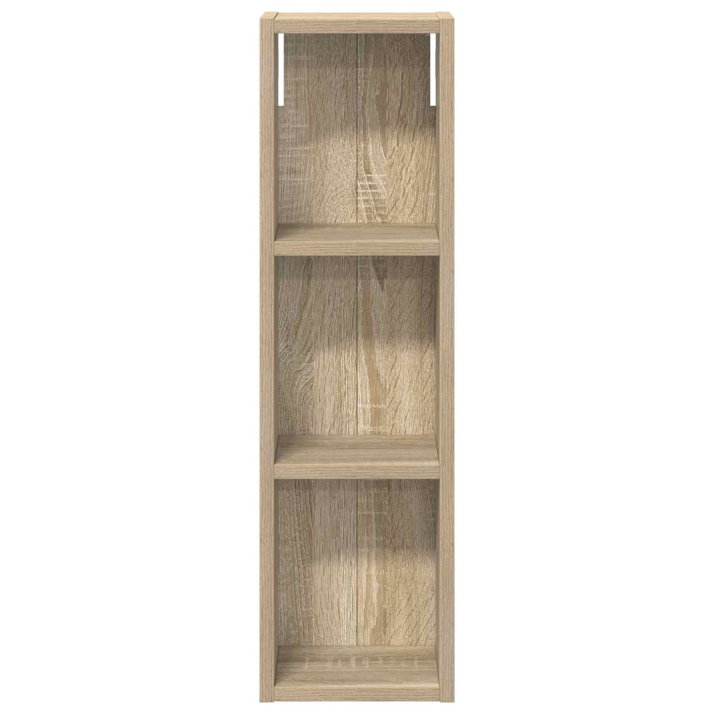 Bathroom Wall Cabinet with Shelf Sonoma Oak 20 x 14 x 70 cm