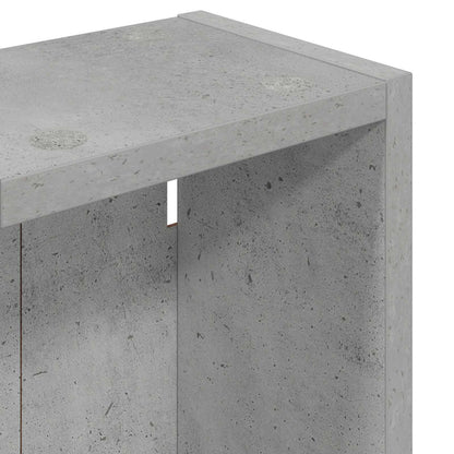 Bathroom Wall Cabinet with Shelf Concrete Grey 20 x 14 x 70 cm