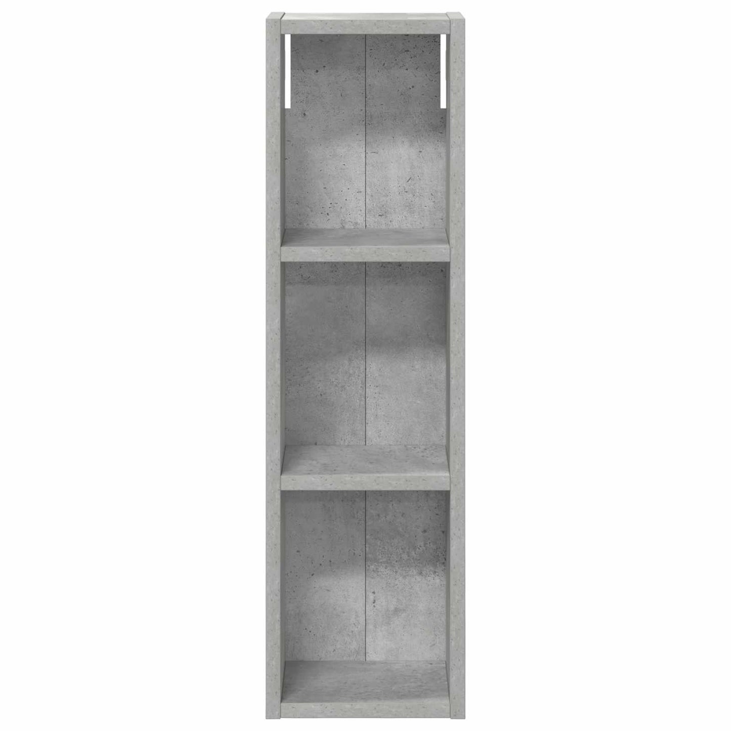 Bathroom Wall Cabinet with Shelf Concrete Grey 20 x 14 x 70 cm