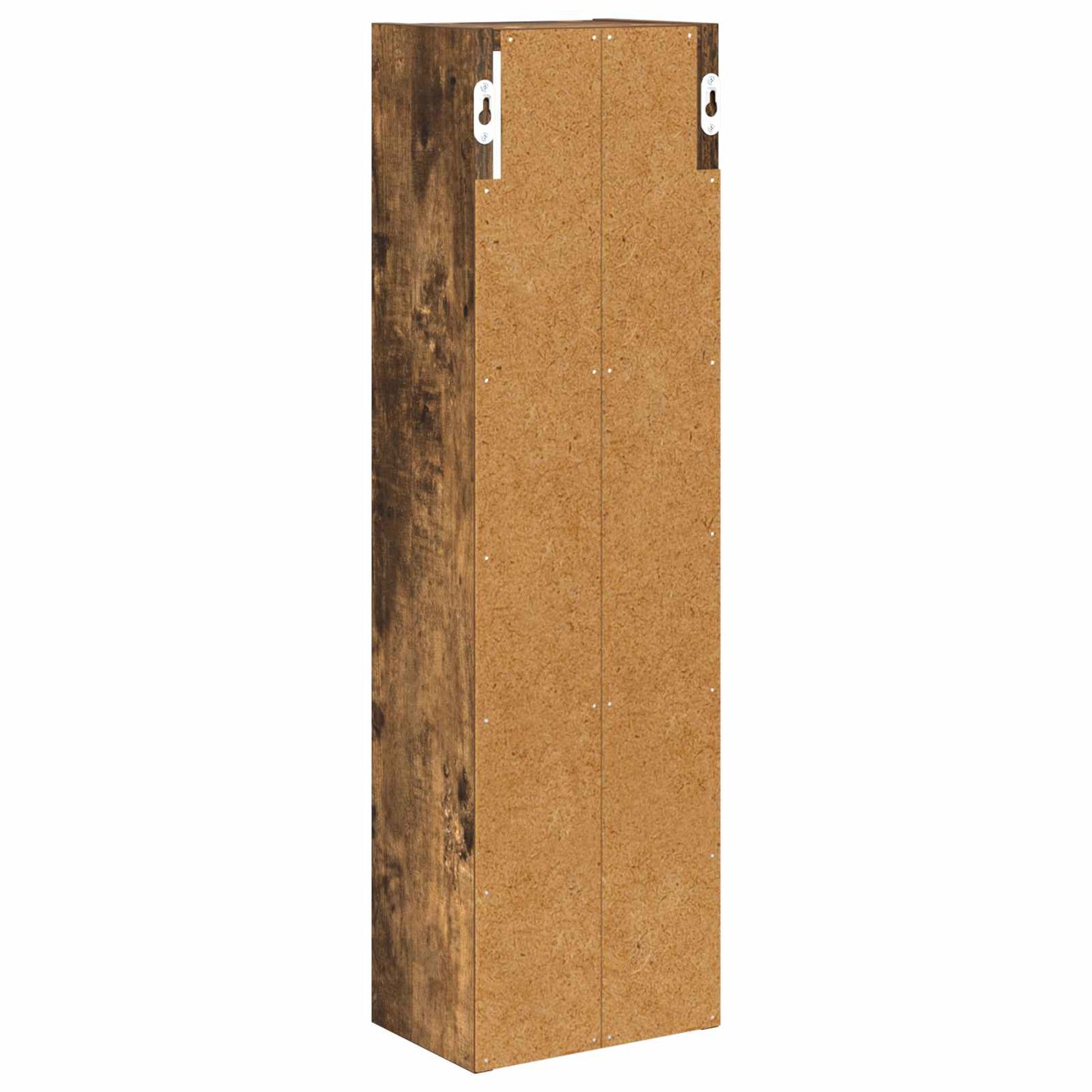 Bathroom Wall Cabinet Smoked Oak 20 x 14 x 70 cm