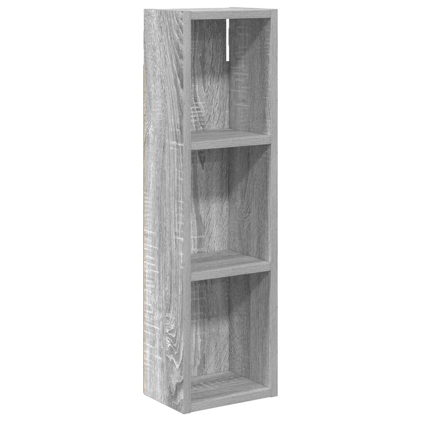 Bathroom Wall Cabinet Grey Sonoma 20 x 14 x 70 cm