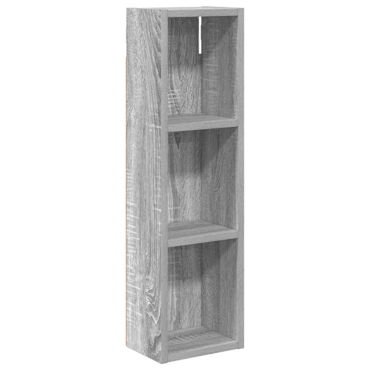 Bathroom Wall Cabinet Grey Sonoma 20 x 14 x 70 cm