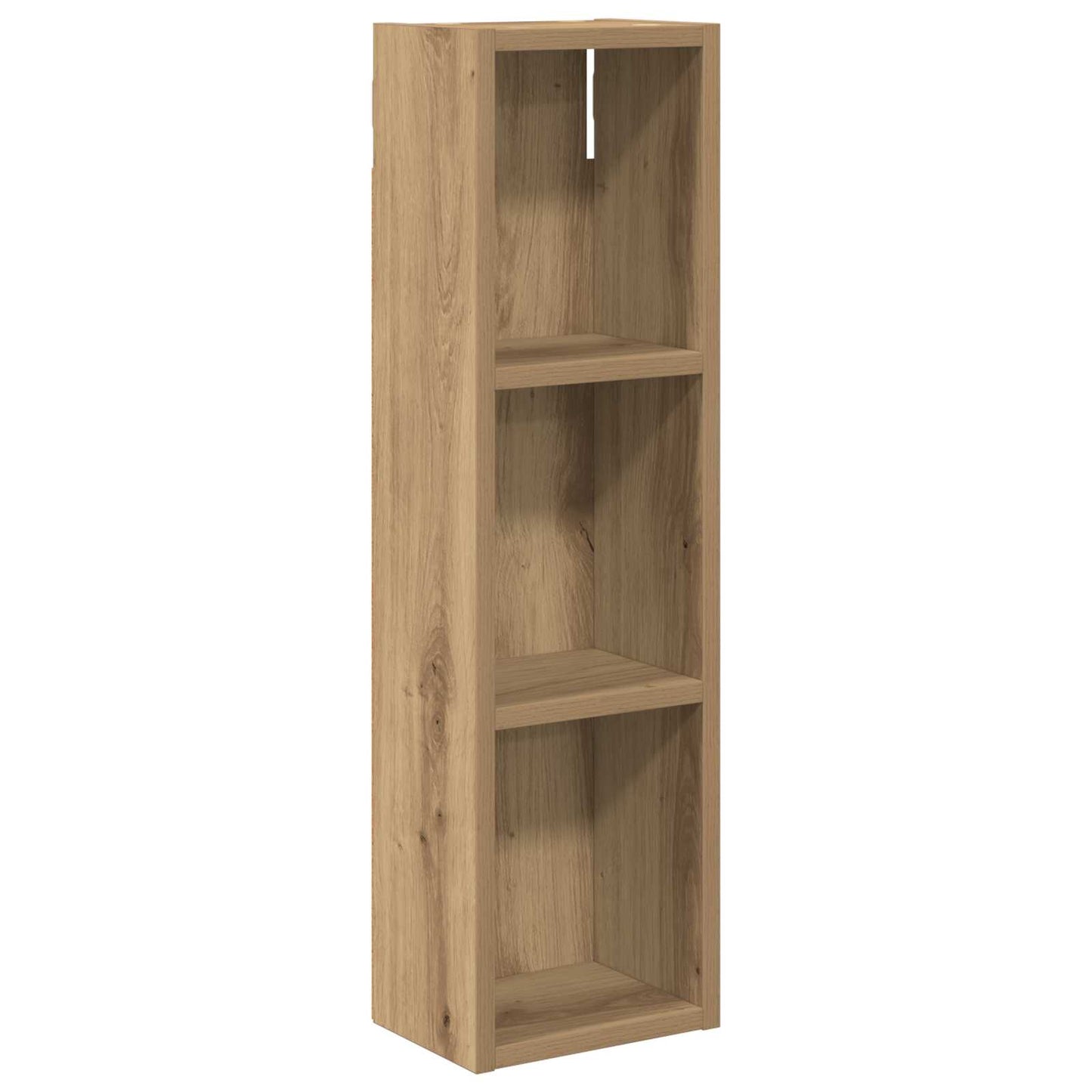 Bathroom Wall Cabinet with Shelf Artisian Oak 20 x 14 x 70 cm