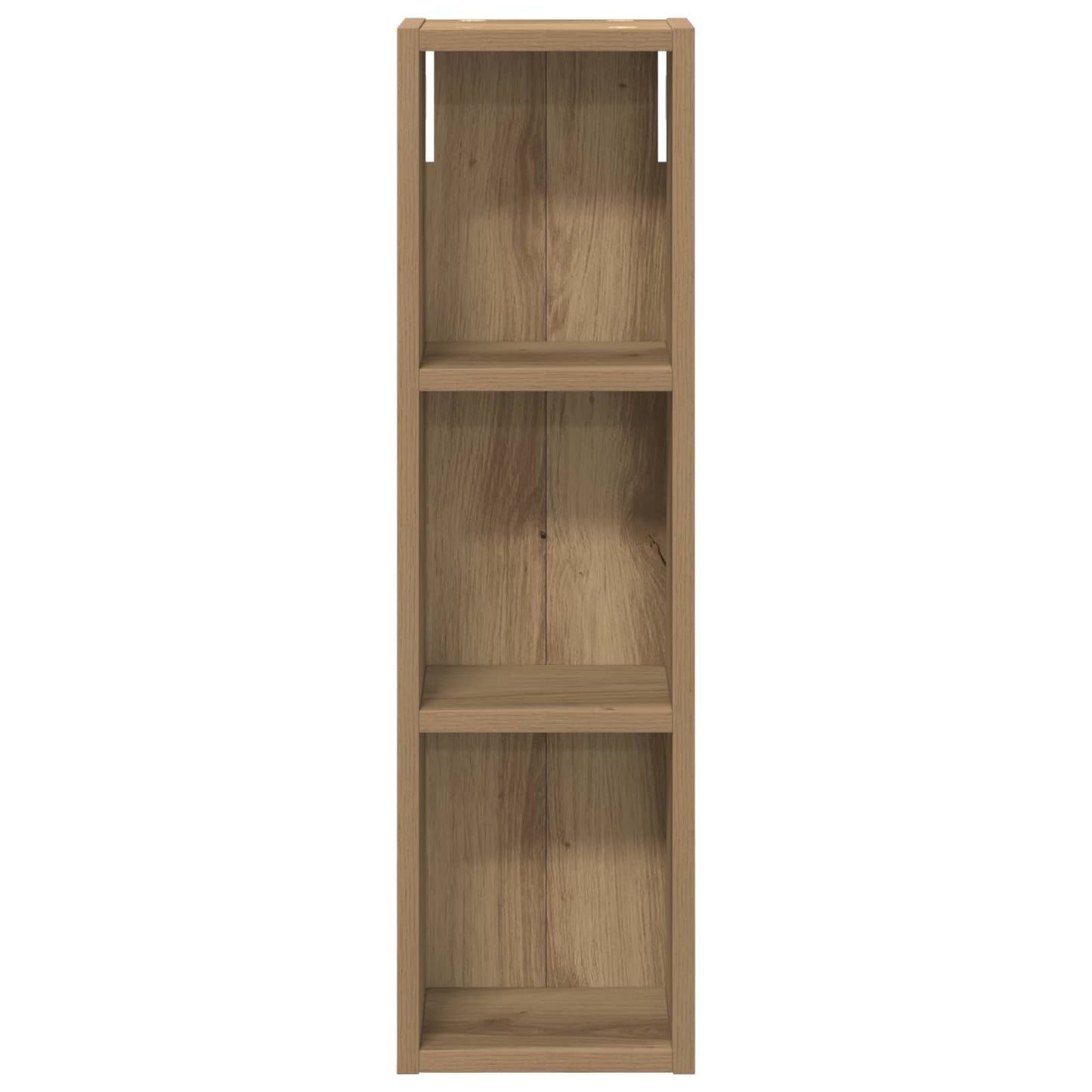 Bathroom Wall Cabinet with Shelf Artisian Oak 20 x 14 x 70 cm