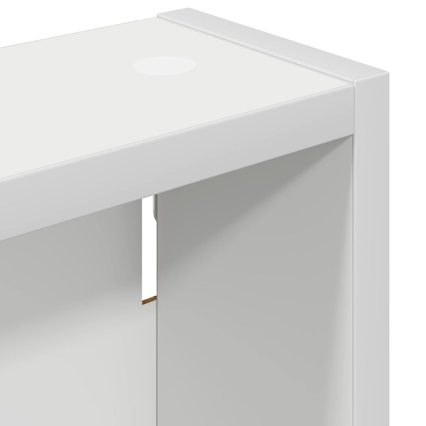 Bathroom Wall Cabinet White 30 x 10 x 60.5 cm Engineered wood