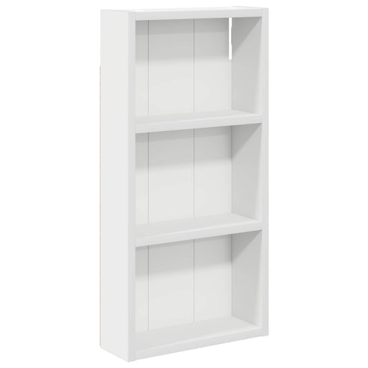 Bathroom Wall Cabinet White 30 x 10 x 60.5 cm Engineered wood