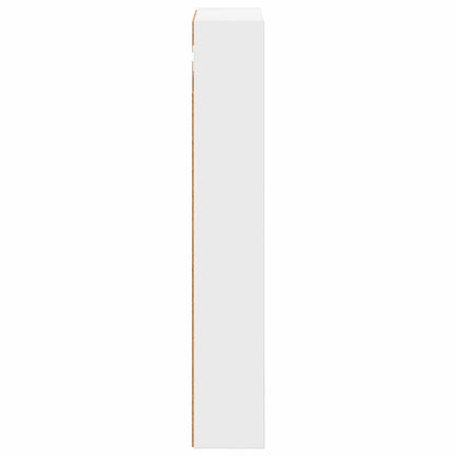 Bathroom Wall Cabinet White 30 x 10 x 60.5 cm Engineered wood