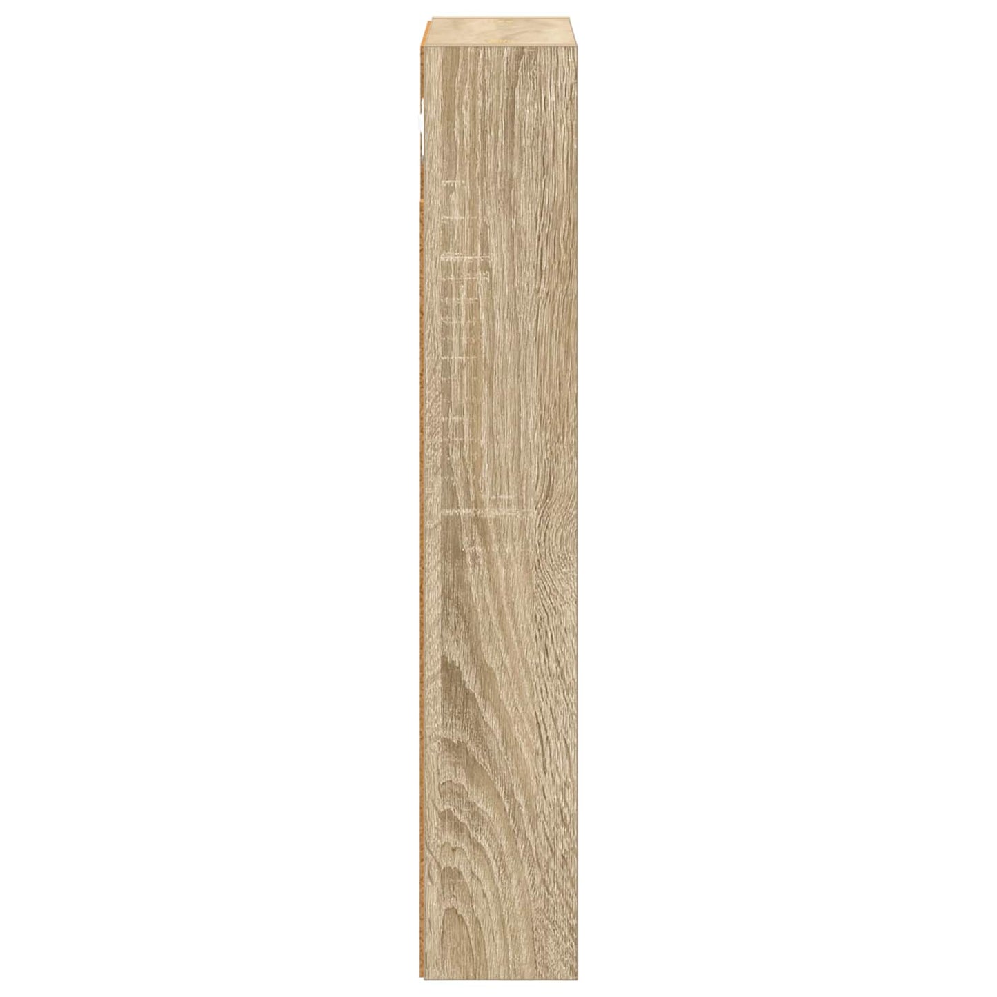 Bathroom Wall Cabinet with Shelf Sonoma Oak 30 x 10 x 60.5 cm