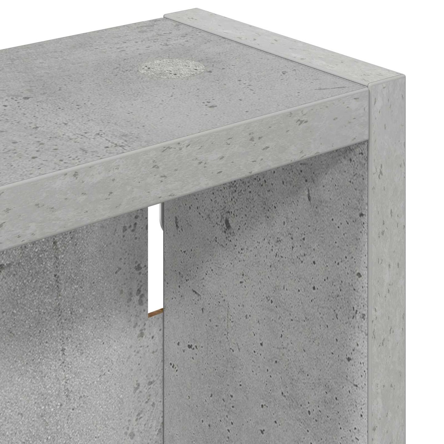Bathroom Wall Cabinet Concrete Grey 30 x 10 x 60.5 cm