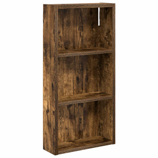 Bathroom Wall Cabinet Smoked Oak 30 x 10 x 60.5 cm