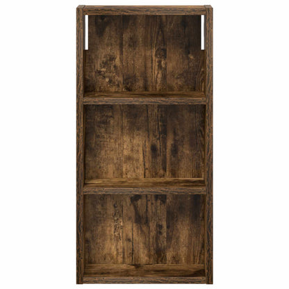 Bathroom Wall Cabinet Smoked Oak 30 x 10 x 60.5 cm