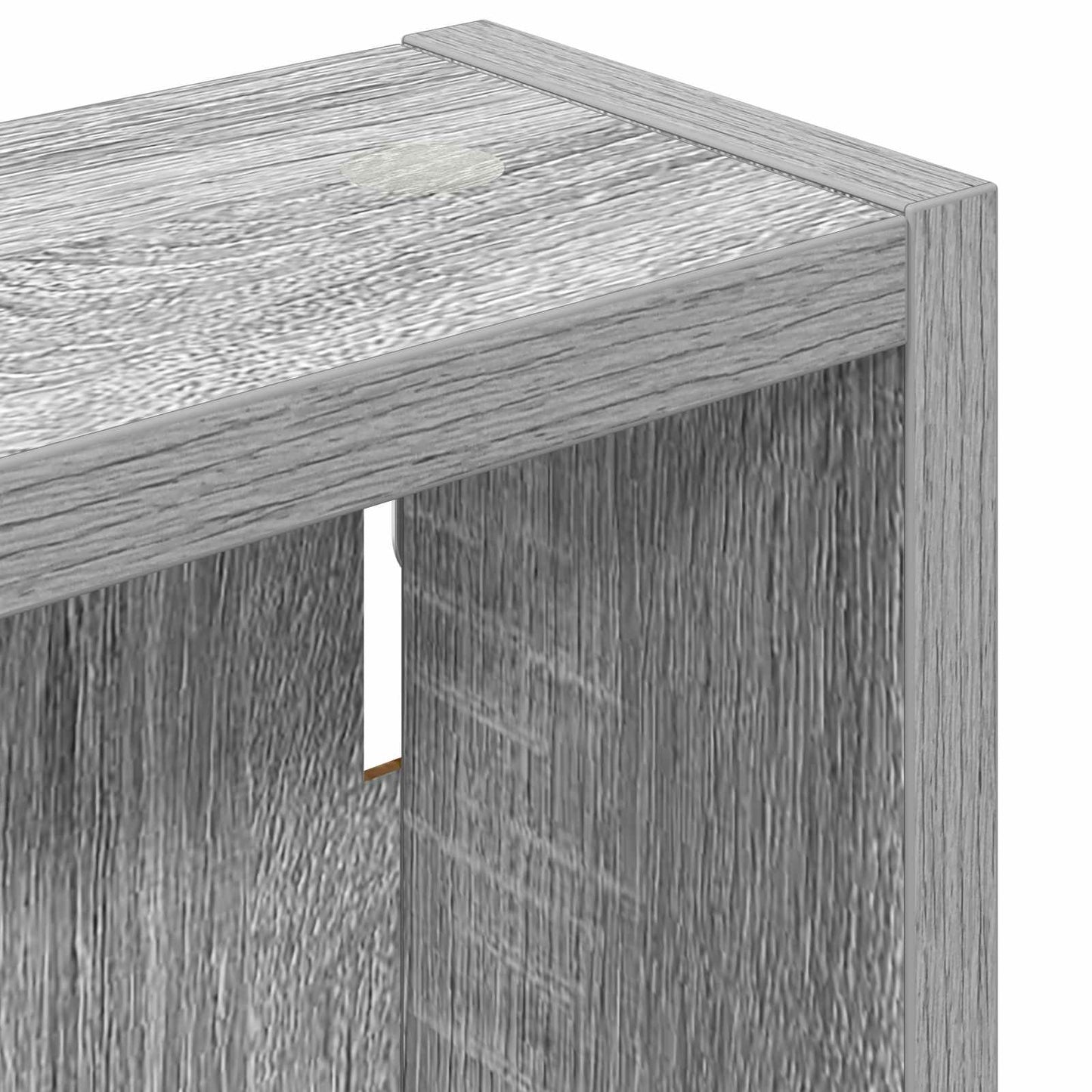 Bathroom Wall Cabinet Grey Sonoma 30 x 10 x 60.5 cm