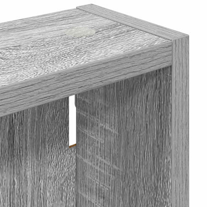 Bathroom Wall Cabinet Grey Sonoma 30 x 10 x 60.5 cm