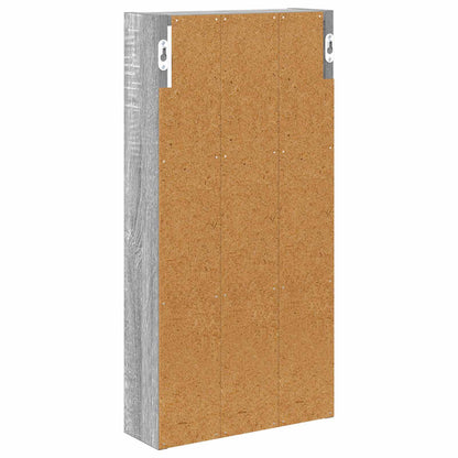 Bathroom Wall Cabinet Grey Sonoma 30 x 10 x 60.5 cm