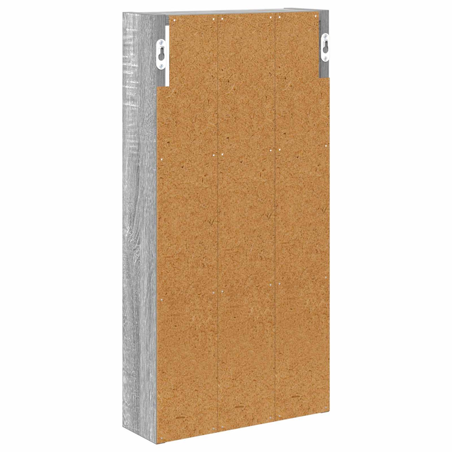 Bathroom Wall Cabinet with Shelf Grey Sonoma 30 x 10 x 60.5 cm