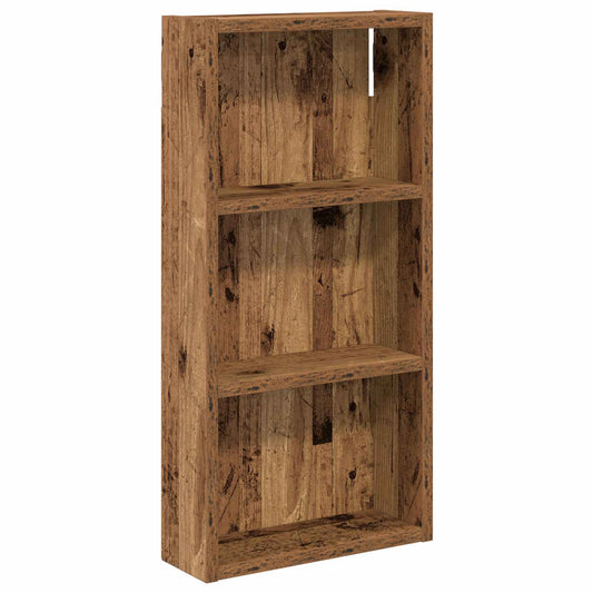 Bathroom Wall Cabinet Old Wood 30 x 10 x 60.5 cm
