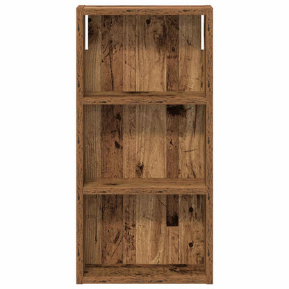 Bathroom Wall Cabinet with Shelf Old Wood 30 x 10 x 60.5 cm
