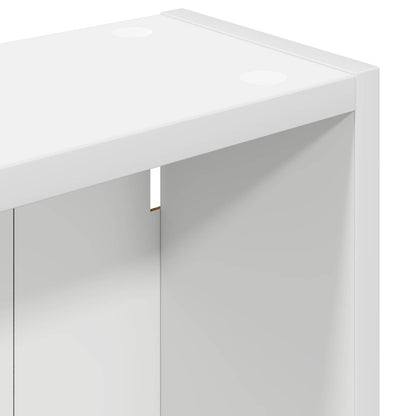Bathroom Wall Cabinet White 30 x 14 x 70 cm Engineered wood