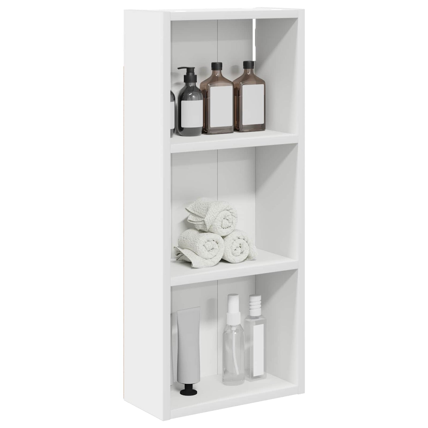 Bathroom Wall Cabinet White 30 x 14 x 70 cm Engineered wood