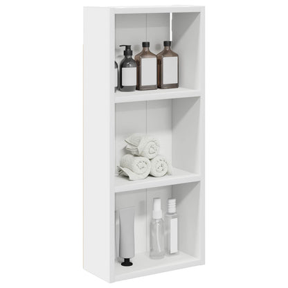 Bathroom Wall Cabinet White 30 x 14 x 70 cm Engineered wood