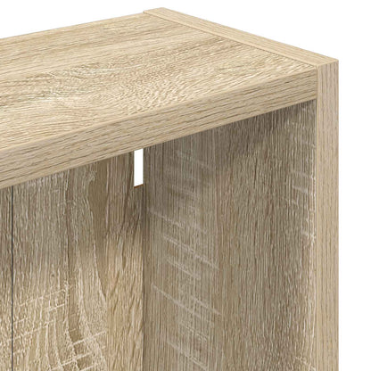 Bathroom Wall Cabinet with Shelf Sonoma Oak 30 x 14 x 70 cm