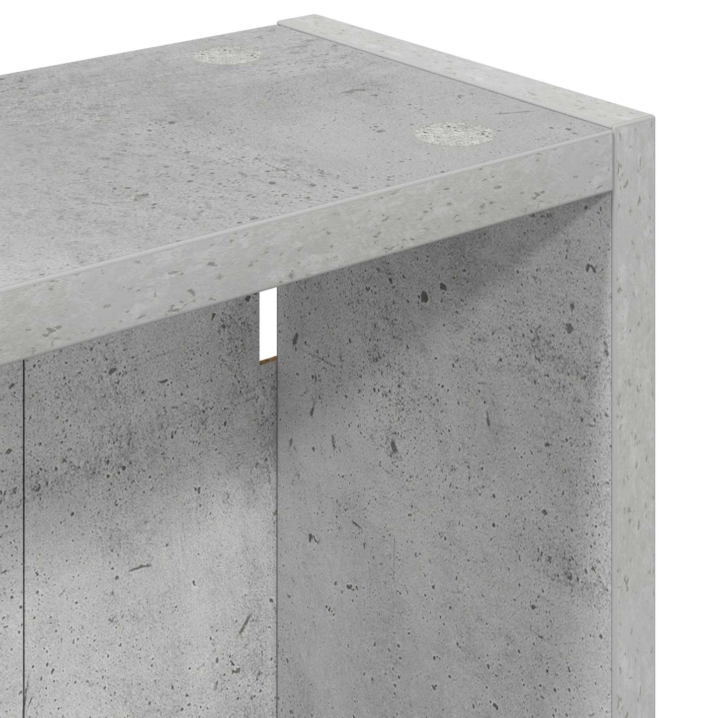 Bathroom Wall Cabinet with Shelf Concrete Grey 30 x 14 x 70 cm