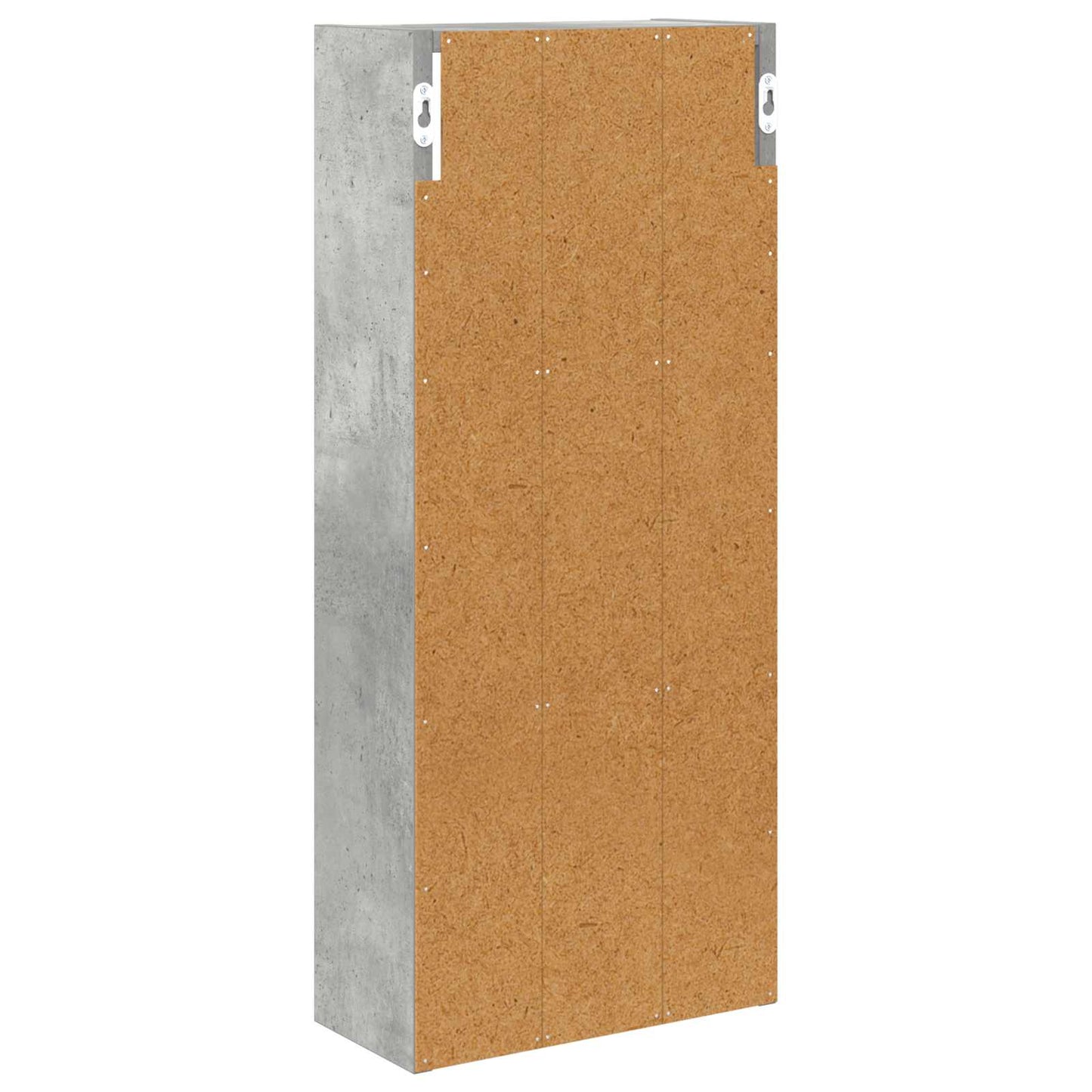 Bathroom Wall Cabinet with Shelf Concrete Grey 30 x 14 x 70 cm