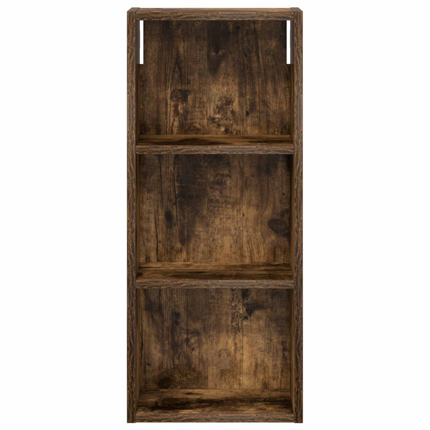 Bathroom Wall Cabinet Smoked Oak 30 x 14 x 70 cm