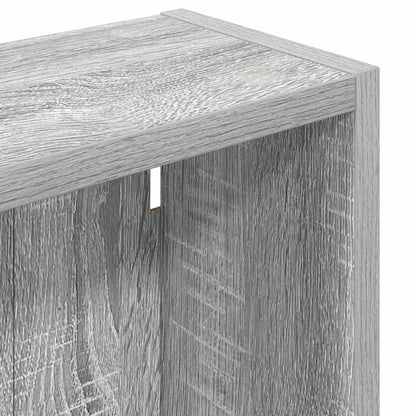 Bathroom Wall Cabinet Grey Sonoma 30 x 14 x 70 cm