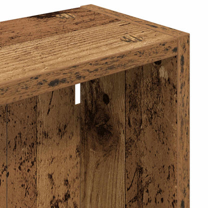 Bathroom Wall Cabinet Old Wood 30 x 14 x 70 cm Engineered wood