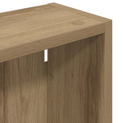 Bathroom Wall Cabinet with Shelf Artisian Oak 30 x 14 x 70 cm