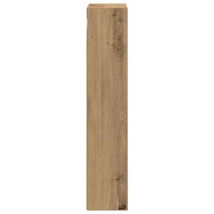 Bathroom Wall Cabinet with Shelf Artisian Oak 30 x 14 x 70 cm
