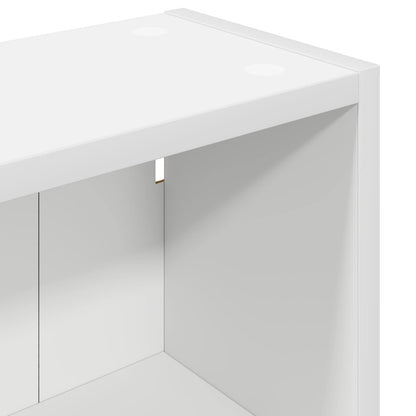 Bathroom Wall Cabinet White 30 x 16 x 62.5 cm Engineered wood
