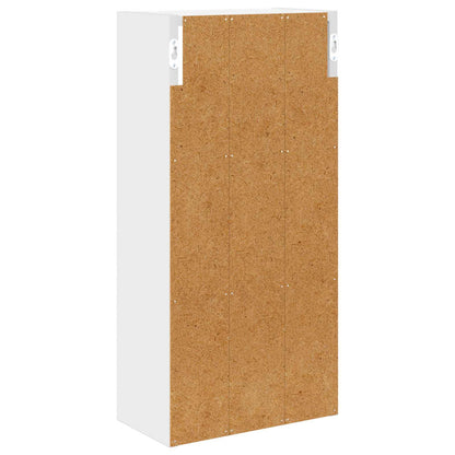 Bathroom Wall Cabinet White 30 x 16 x 62.5 cm Engineered wood