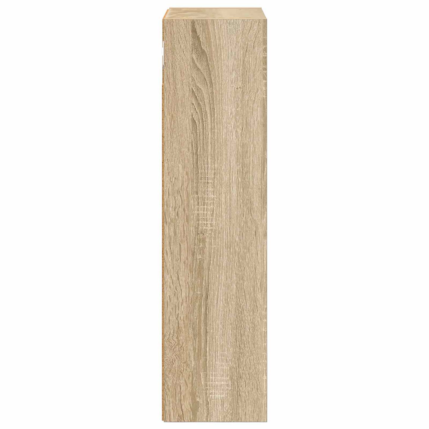 Bathroom Wall Cabinet with Shelf Sonoma Oak 30 x 16 x 62.5 cm