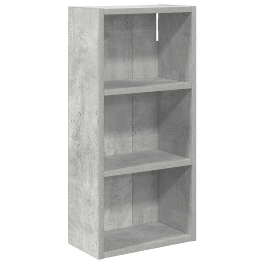 Bathroom Wall Cabinet Concrete Grey 30 x 16 x 62.5 cm