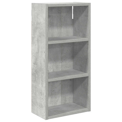 Bathroom Wall Cabinet Concrete Grey 30 x 16 x 62.5 cm