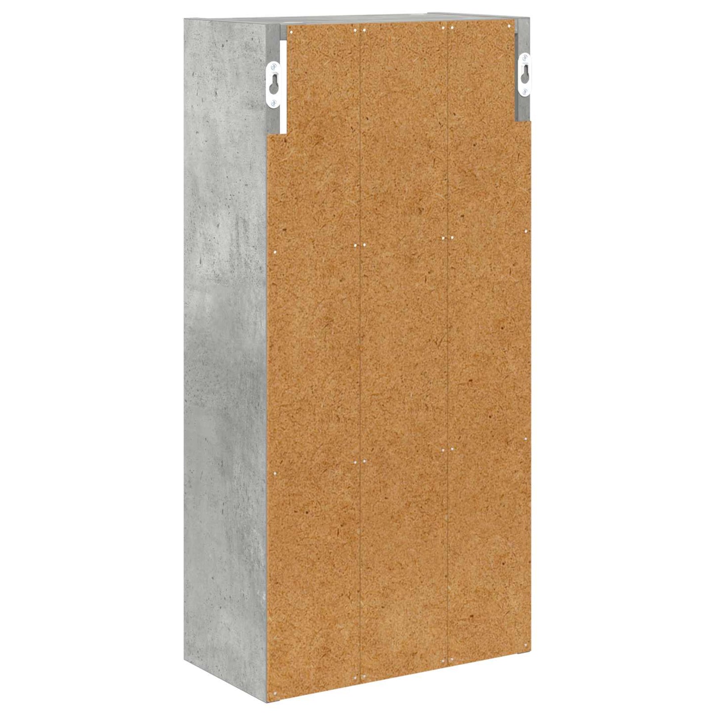 Bathroom Wall Cabinet Concrete Grey 30 x 16 x 62.5 cm