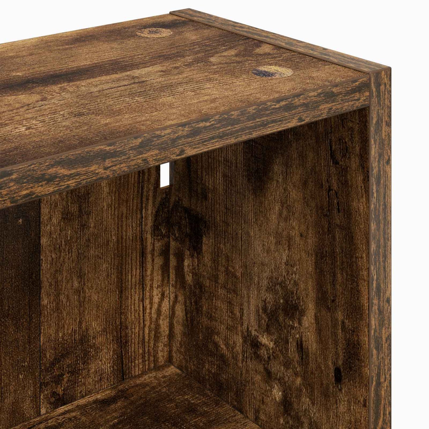 Bathroom Wall Cabinet Smoked Oak 30 x 16 x 62.5 cm