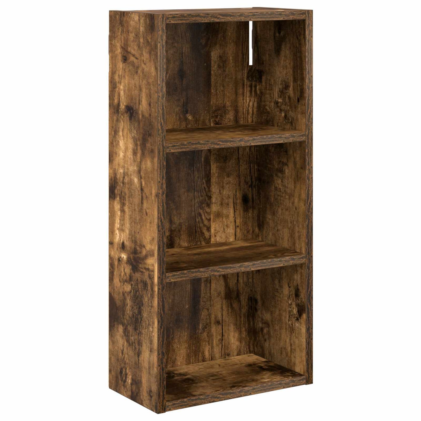 Bathroom Wall Cabinet Smoked Oak 30 x 16 x 62.5 cm