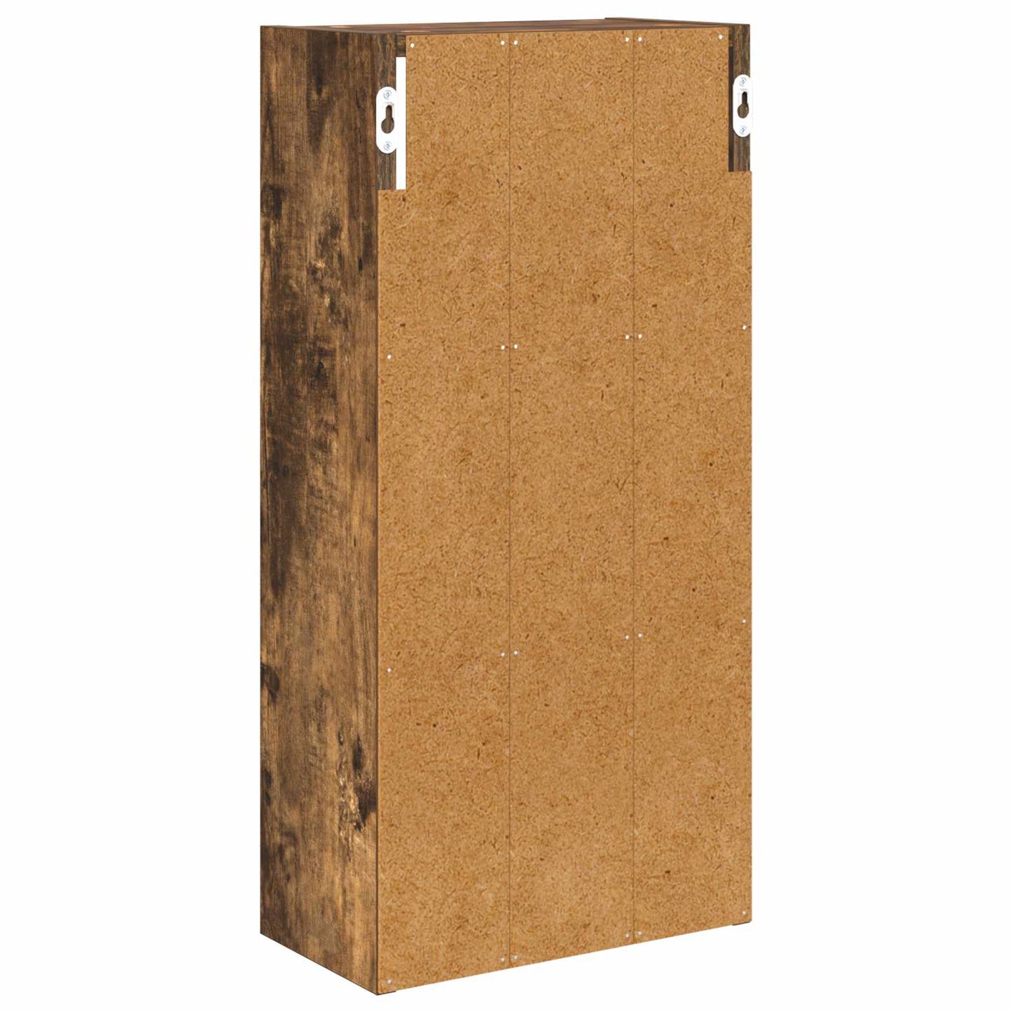 Bathroom Wall Cabinet Smoked Oak 30 x 16 x 62.5 cm
