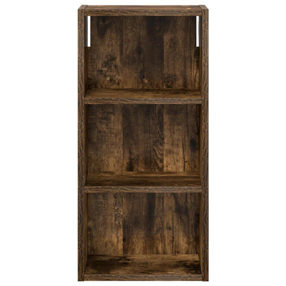 Bathroom Wall Cabinet Smoked Oak 30 x 16 x 62.5 cm