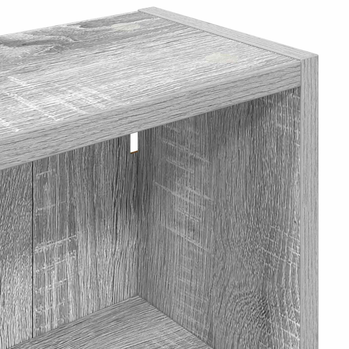 Bathroom Wall Cabinet Grey Sonoma 30 x 16 x 62.5 cm