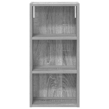 Bathroom Wall Cabinet Grey Sonoma 30 x 16 x 62.5 cm
