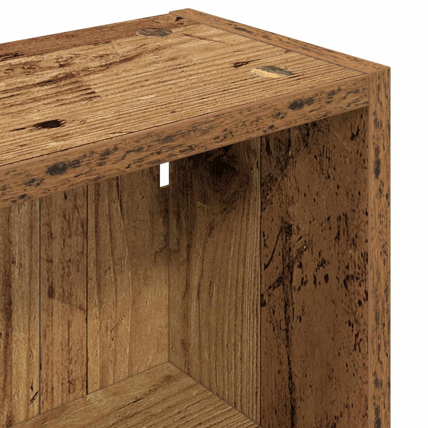 Bathroom Wall Cabinet with Shelf Old Wood 30 x 16 x 62.5 cm