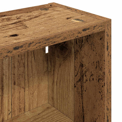 Bathroom Wall Cabinet with Shelf Old Wood 30 x 16 x 62.5 cm